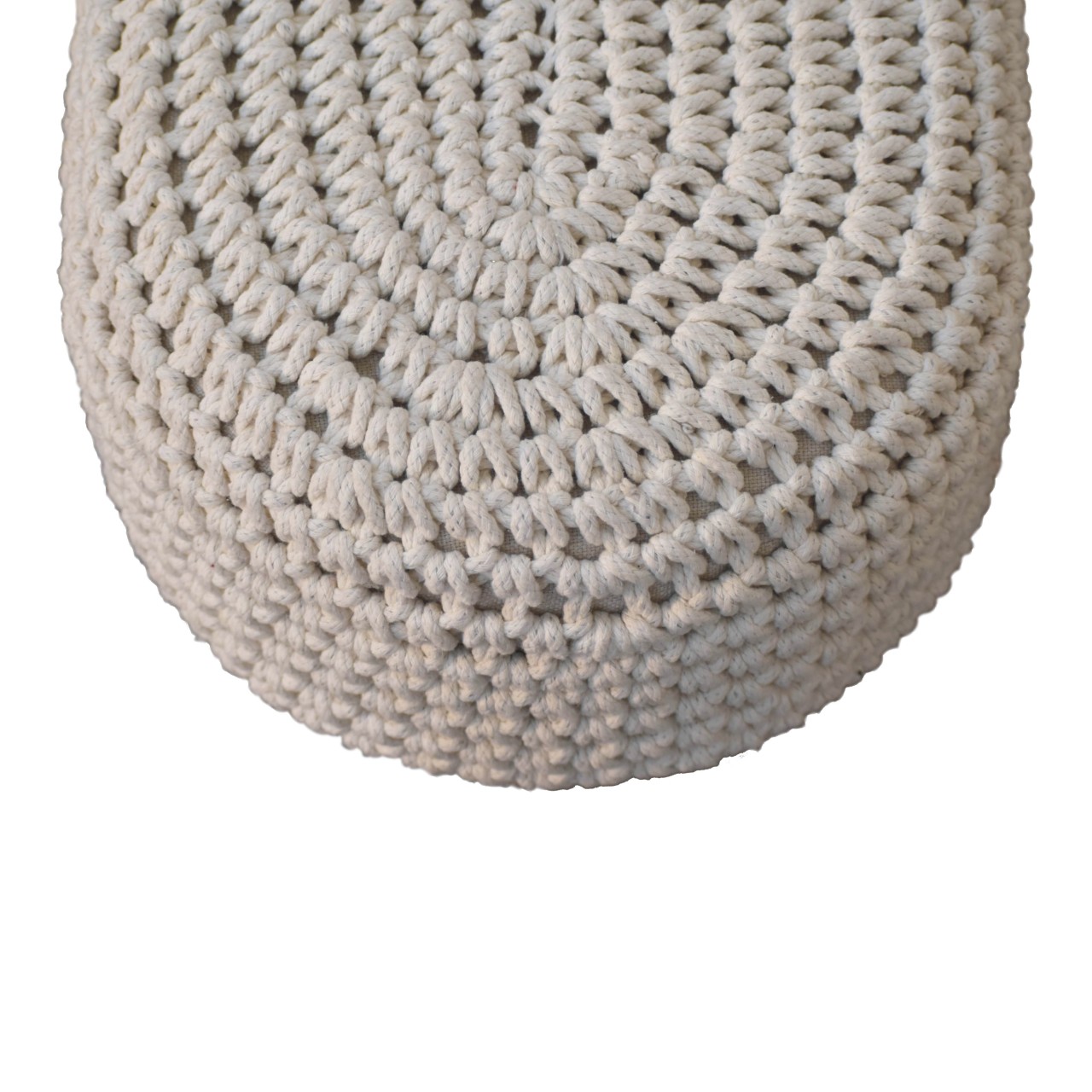Keeva White Oblong Footstool - Image 6
