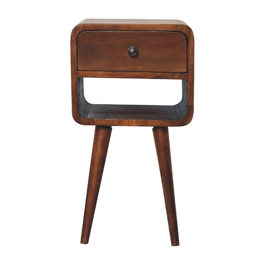 Canada Mini Chestnut Curve Lower Nightstand Suppliers