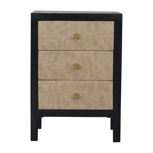 bulk IN3355 -Mini Faux Leather Bedside for resale