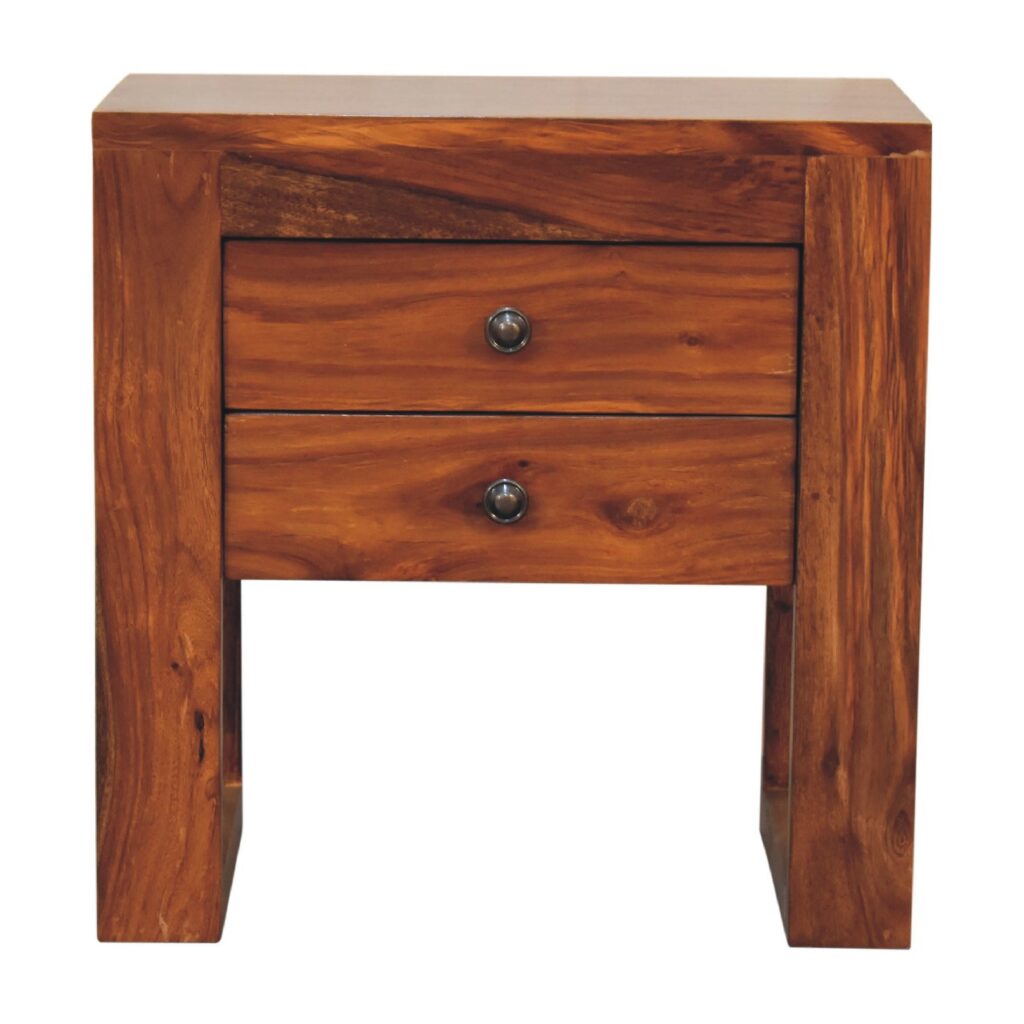 Canada U-Square Honey Nightstand Suppliers