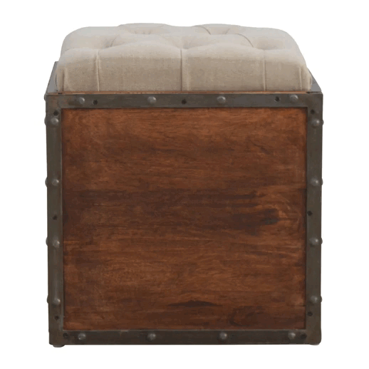 bulk Country Style Box Storage Box With Padded Seat for resale