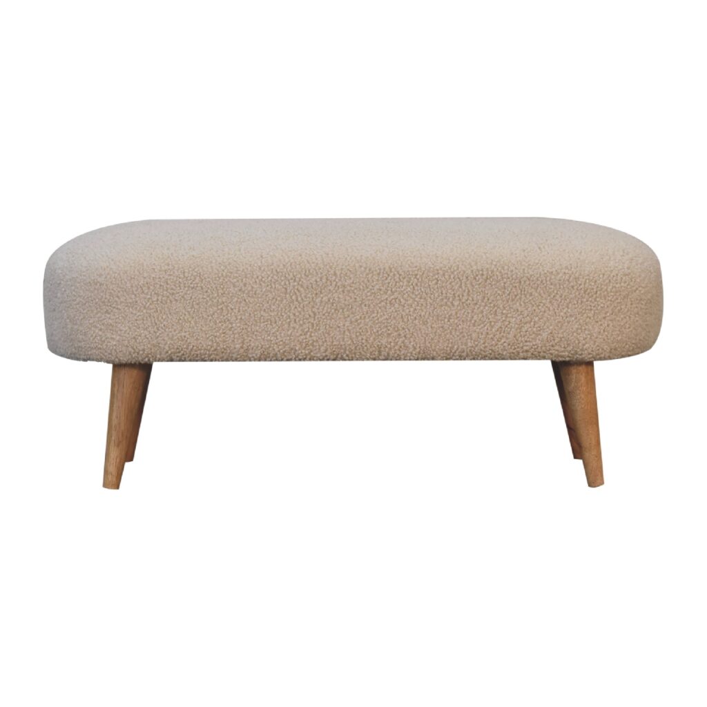 Canada Boucle Hallway Bench Suppliers