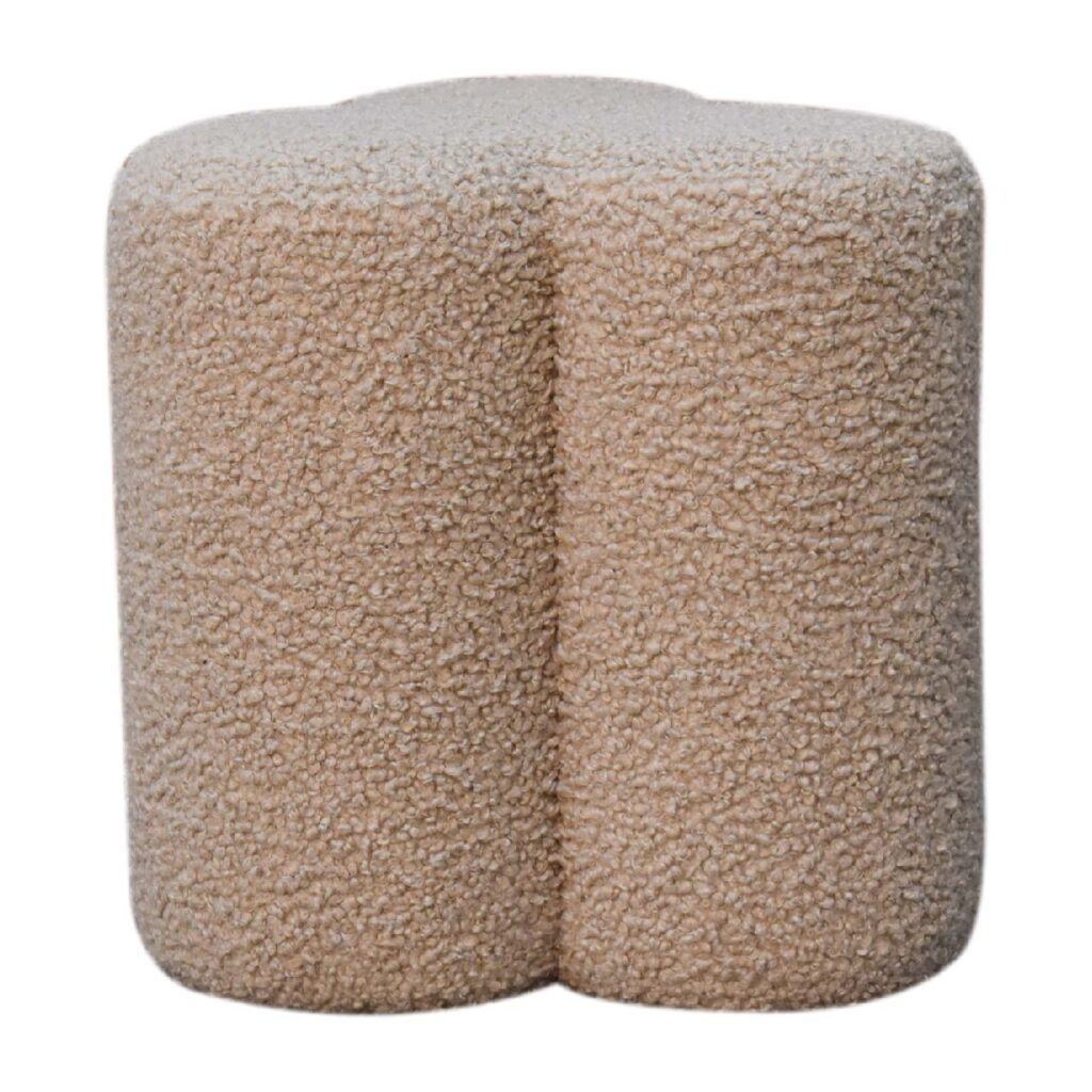 Canada Mud Boucle Clover Footstool Suppliers