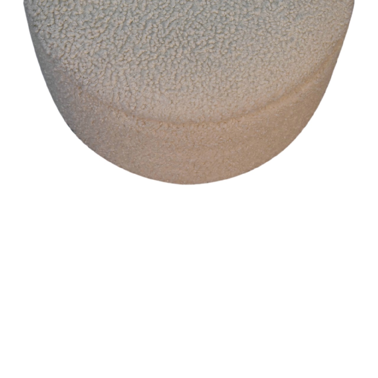 wholesale Cream Boucle Storage Footstool for resale