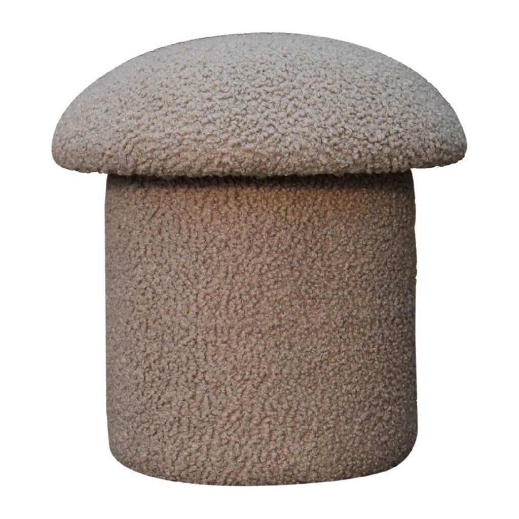 Canada Mud Boucle Mushroom Footstool Suppliers