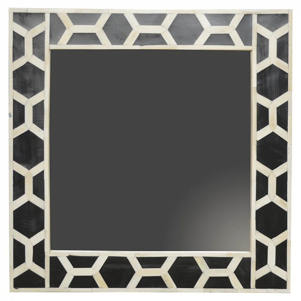 Canada Square Bone Inlay Mirror Frame Suppliers