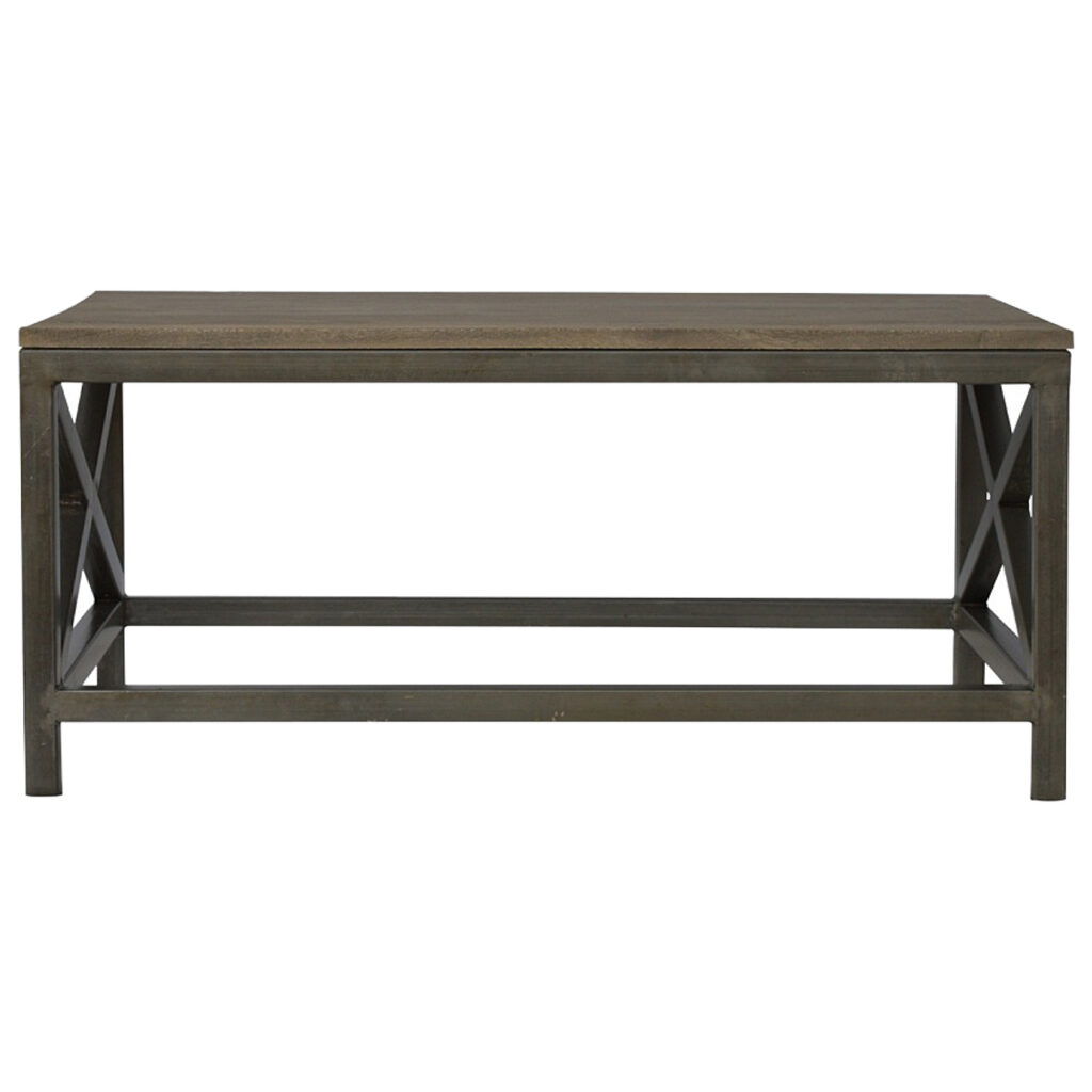Canada Industrial Cross Metal Coffee Table Suppliers