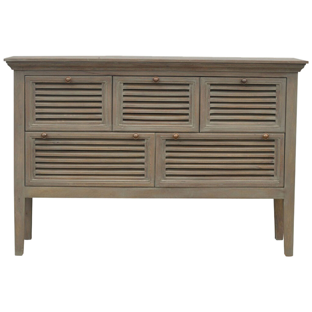 Canada Grey Wash 5 Shutter Buffet Suppliers