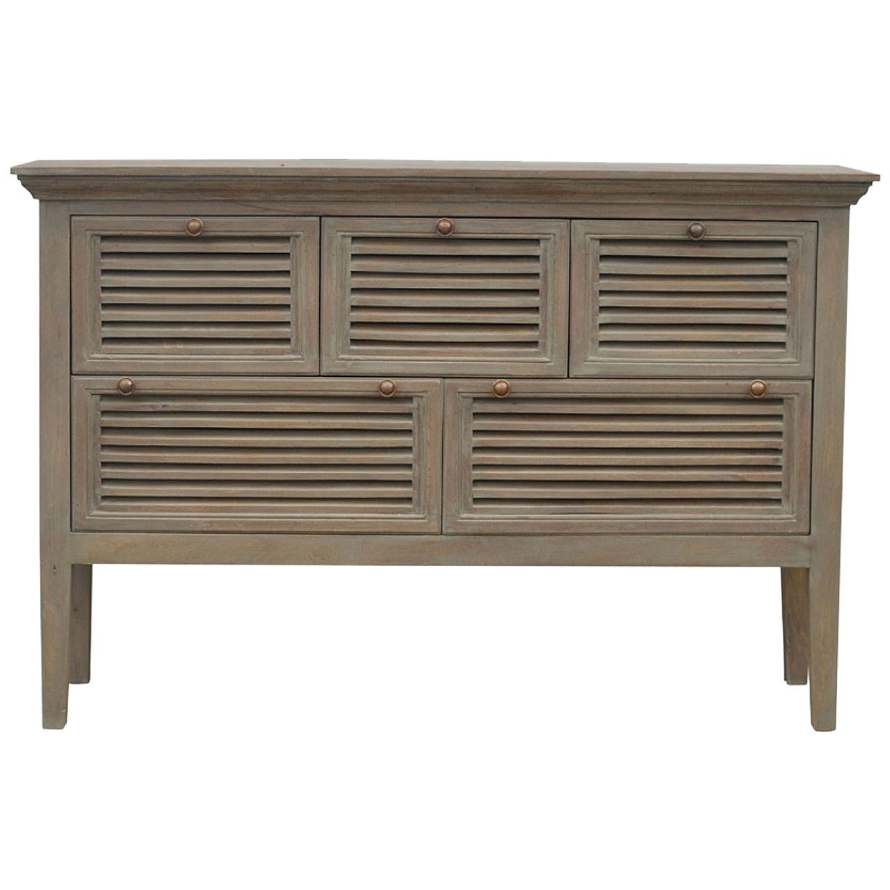 Canada Grey Wash 5 Shutter Buffet Suppliers