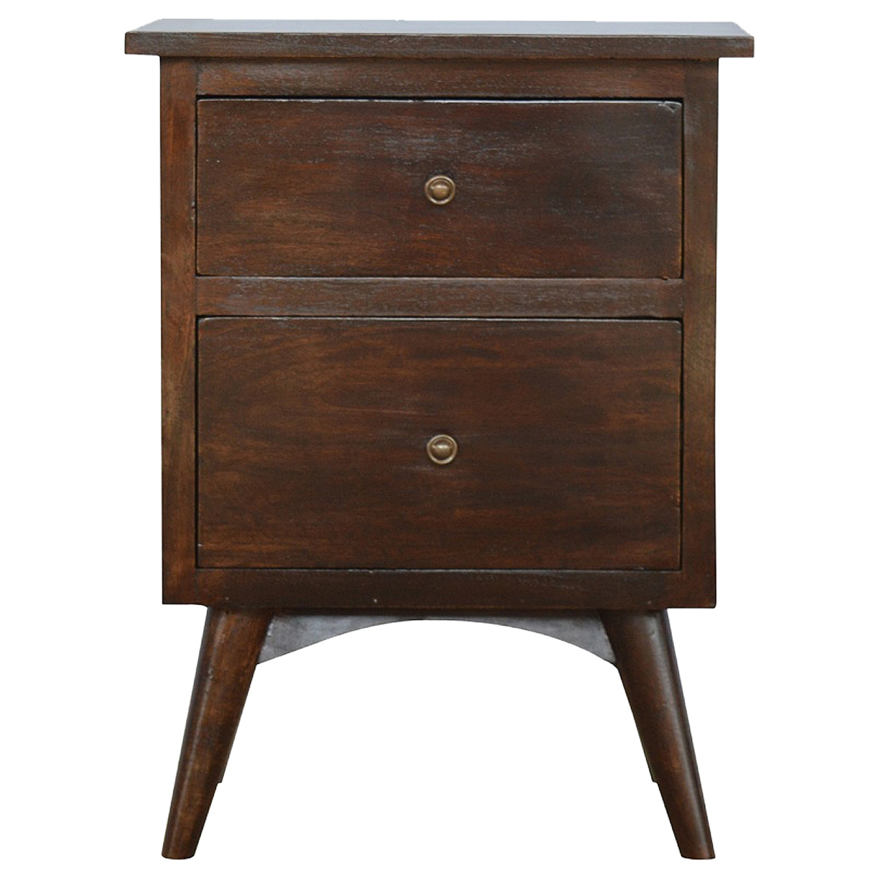 Canada Walnut 2 Drawer Nordic Nightstand Suppliers