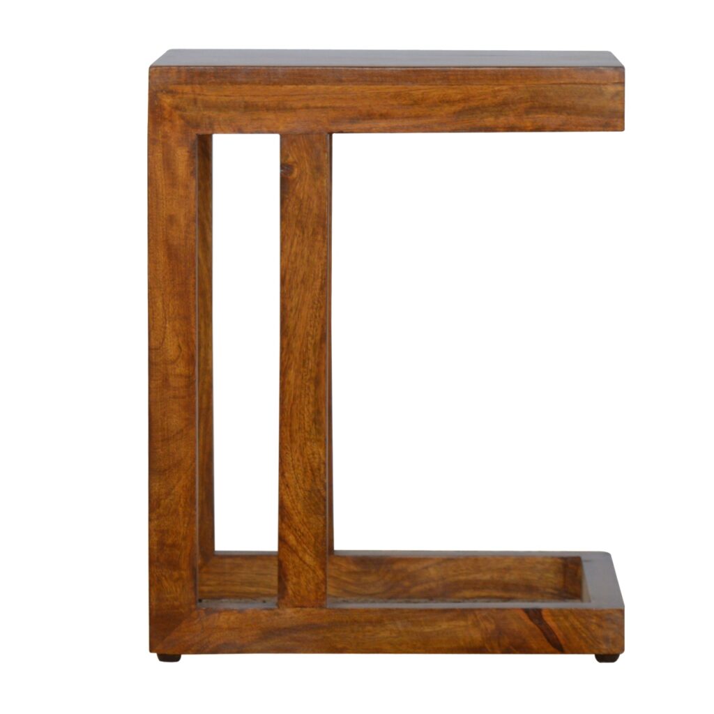 Canada Chestnut Finish One-sided End Table Suppliers