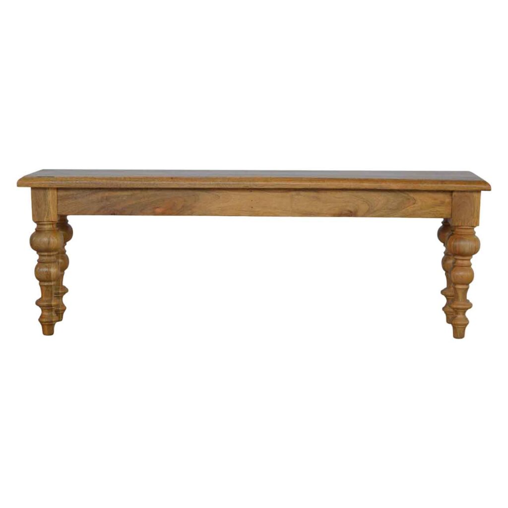 Canada Solid Wood Bench with Turned Feet Suppliers