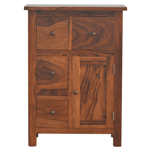 Sheesham 4 Drawer Cabinet - Image 11