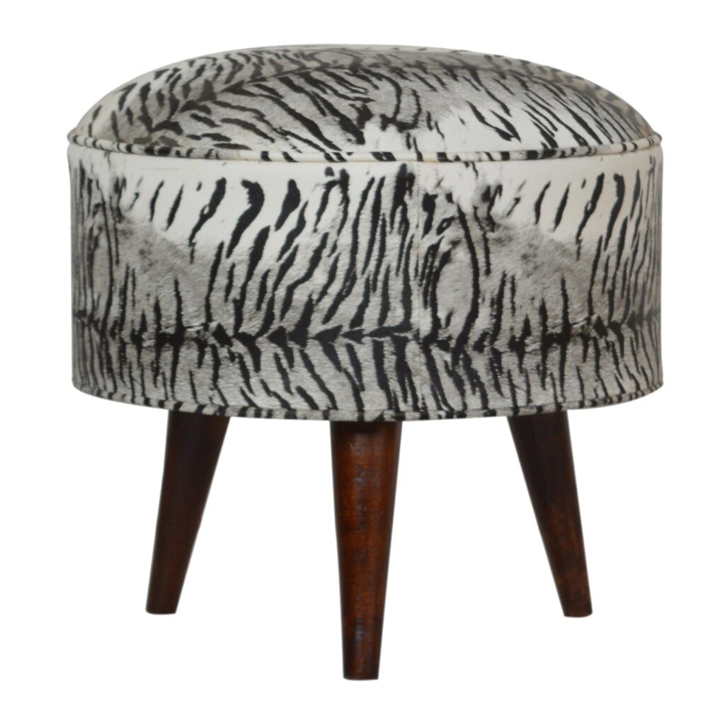 Canada Zebra Print Footstool Suppliers