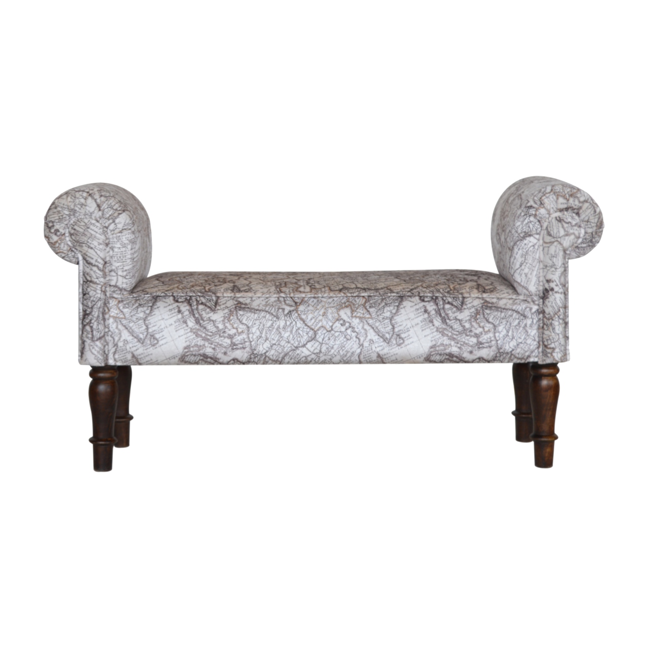 Canada Map Printed Bedroom Bench Suppliers