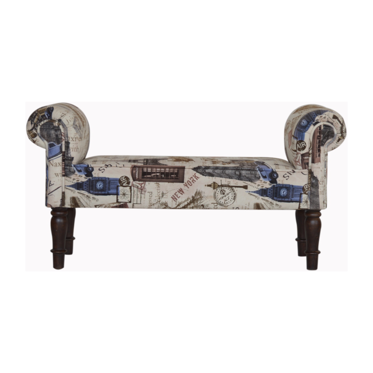 Canada IN1275 - City Printed Bedroom Bench Suppliers