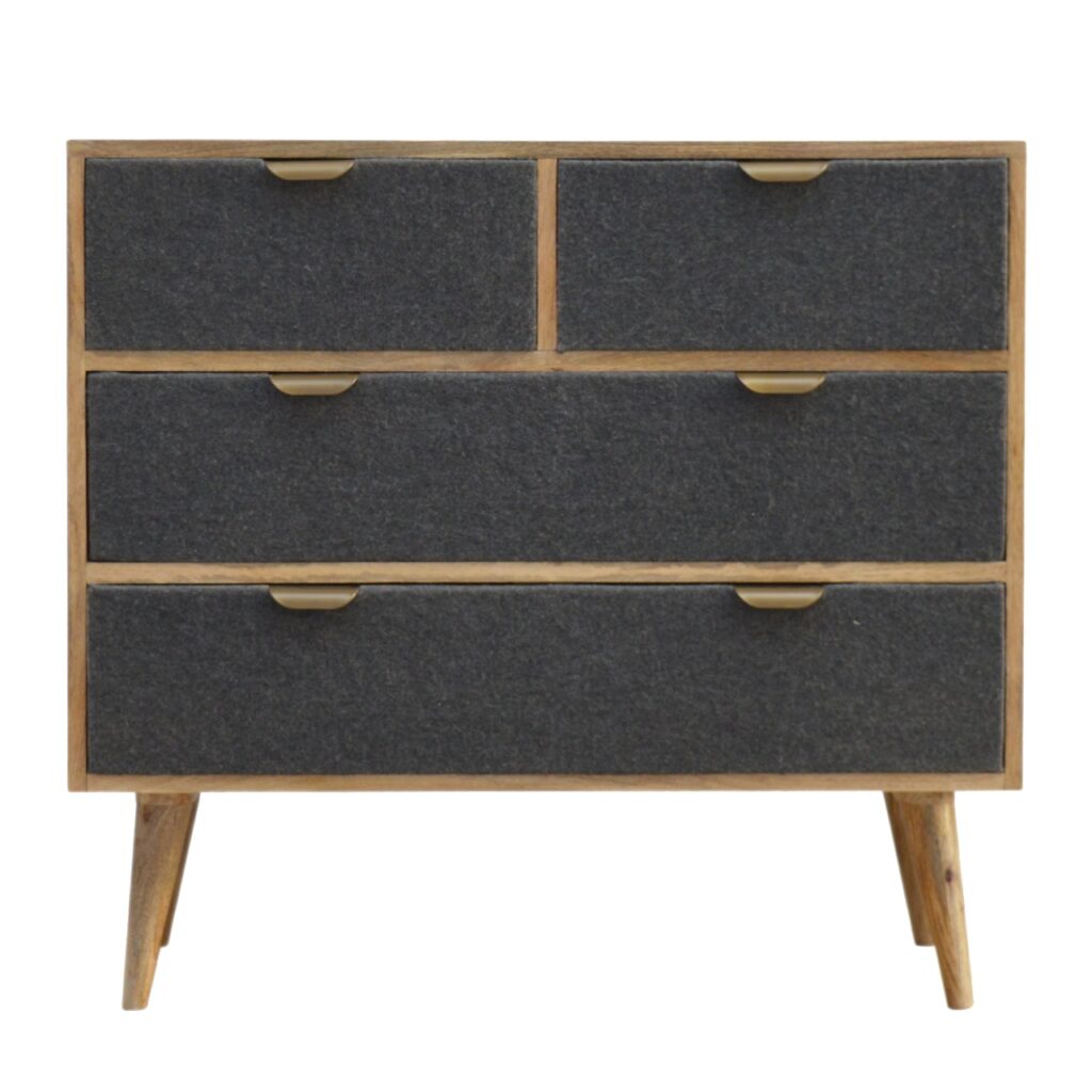 Canada Grey Tweed Chest Suppliers