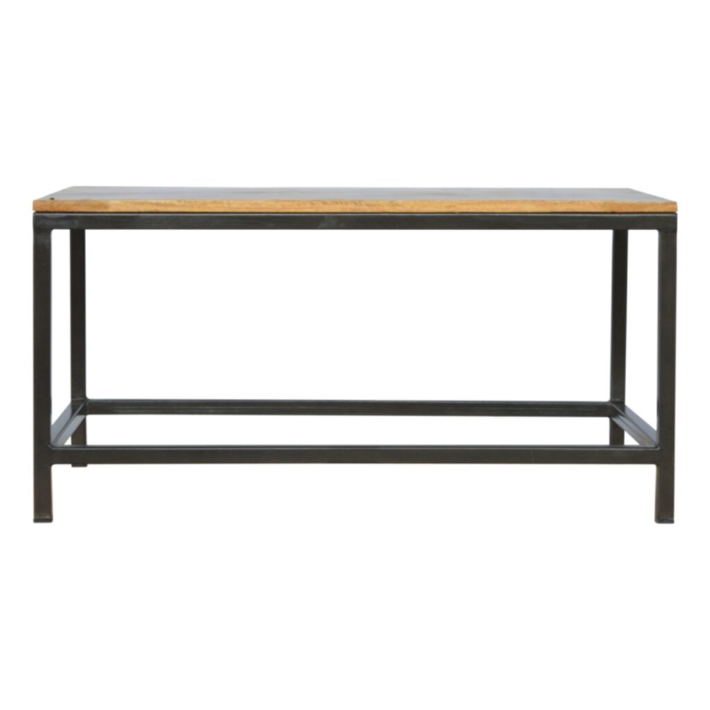 Canada Iron Base Rectangular Coffee Table Suppliers