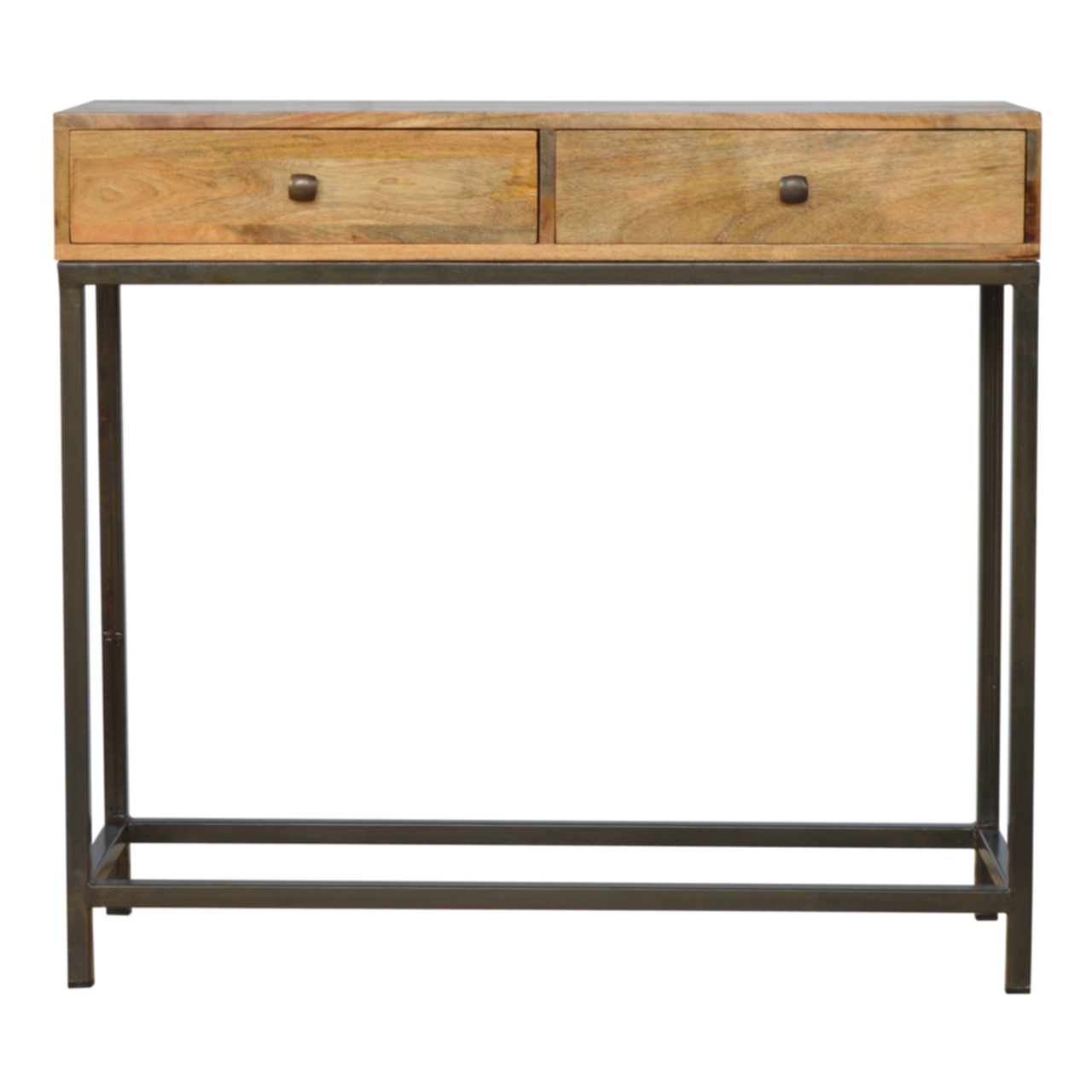 Canada Iron Base Console Table with 2 Drawers Suppliers