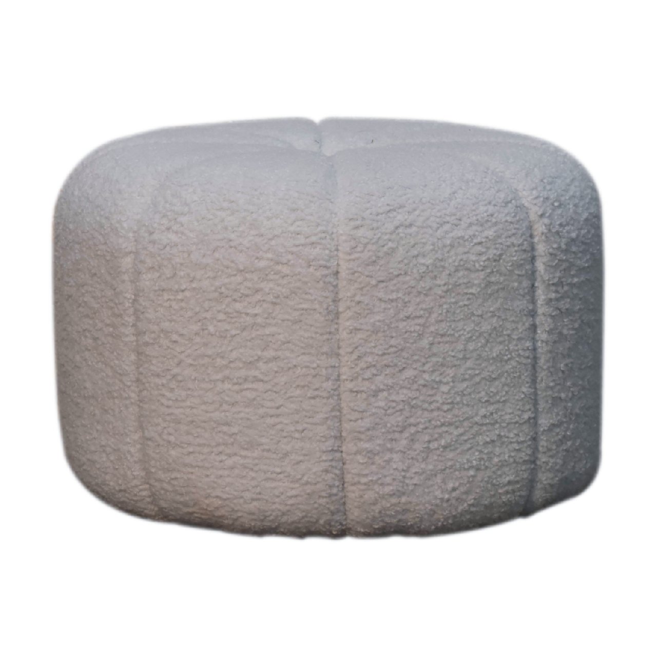 Canada White Boucle Circus Footstool Suppliers
