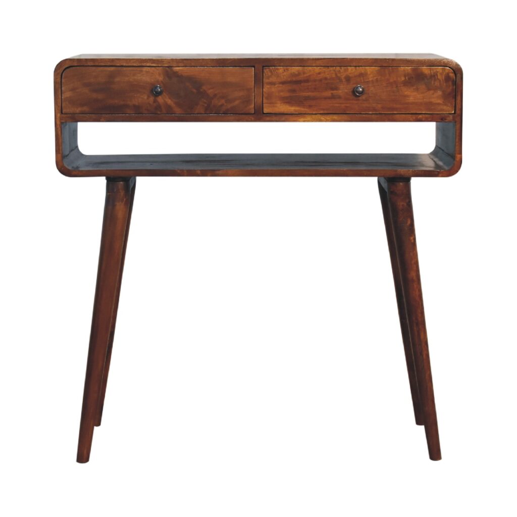 Canada Sonata Chestnut Console Table Suppliers