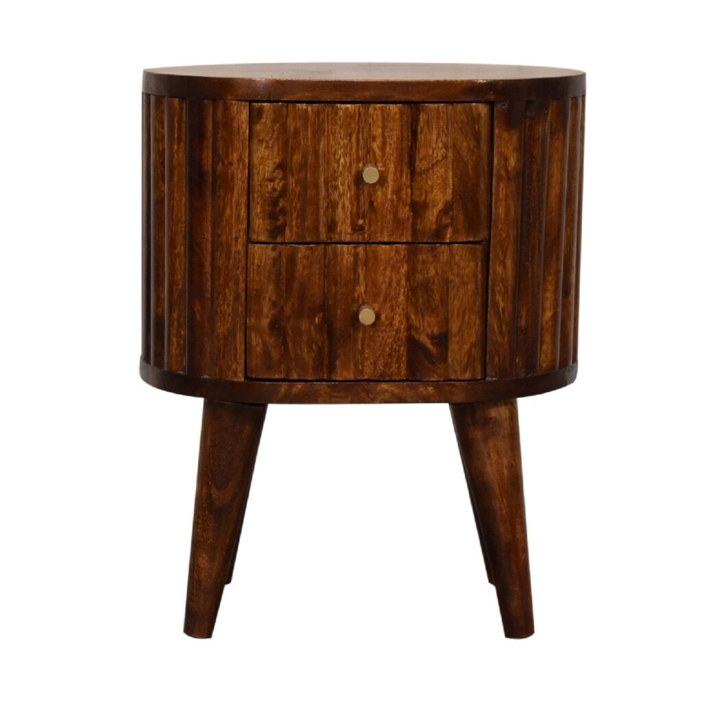 Canada Stripe Chestnut Nightstand Suppliers