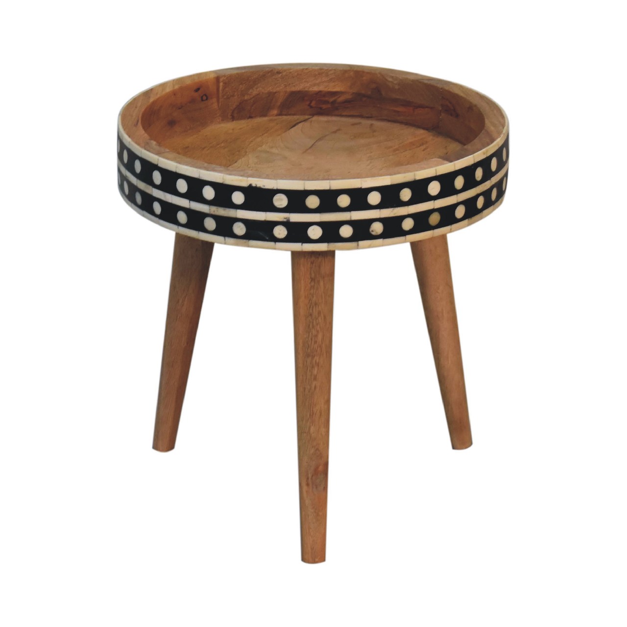 Mini Pattern Nordic End Table - Image 9