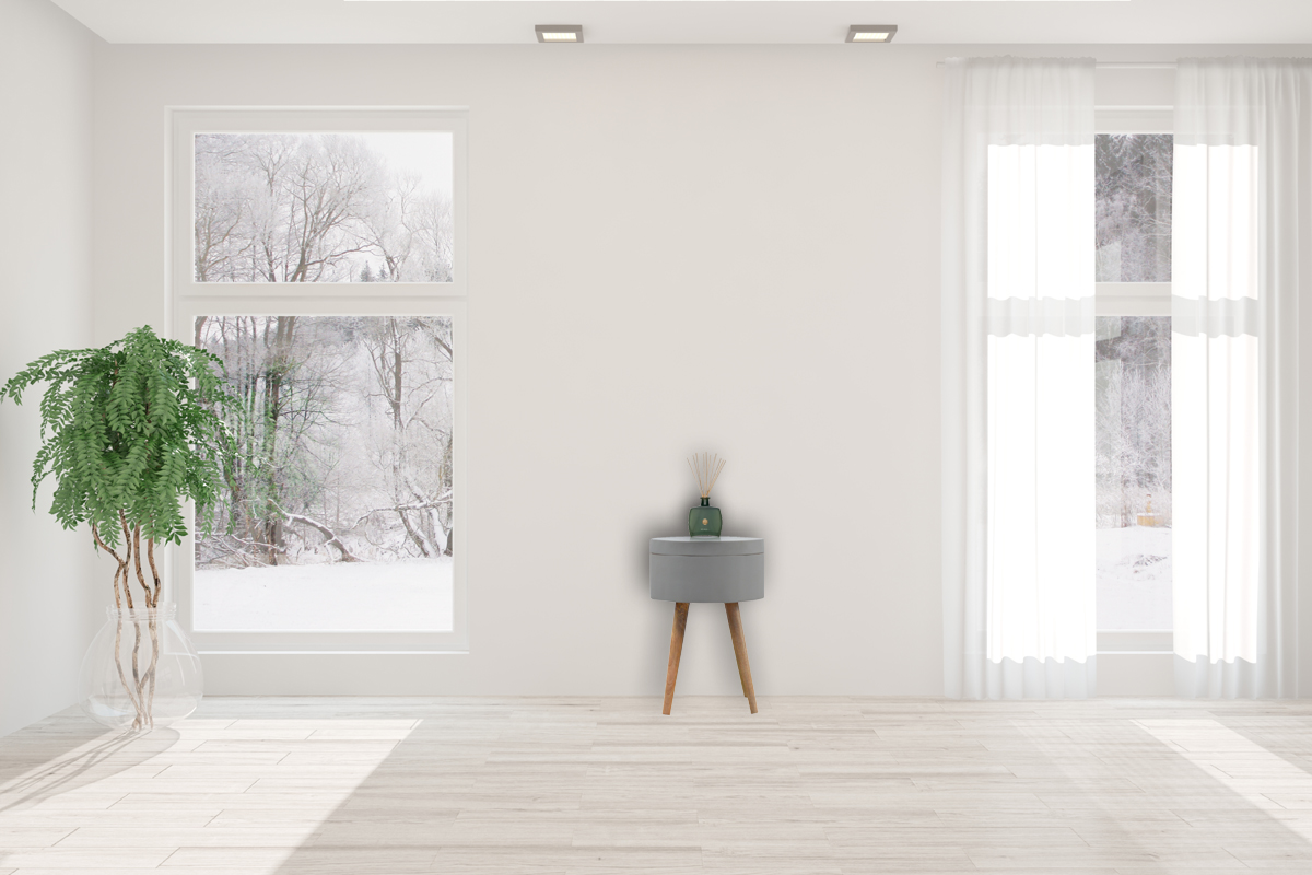 Grey Painted End Table - Image 10