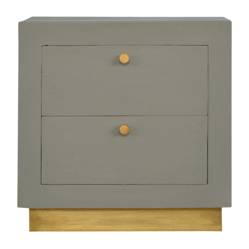 IN473 - Sleek Cement Bedside for reselling