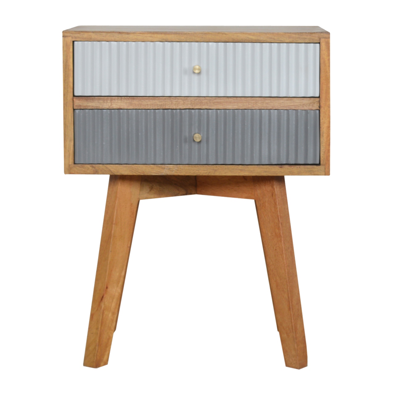 Canada Line Grey Painted Nightstand Suppliers