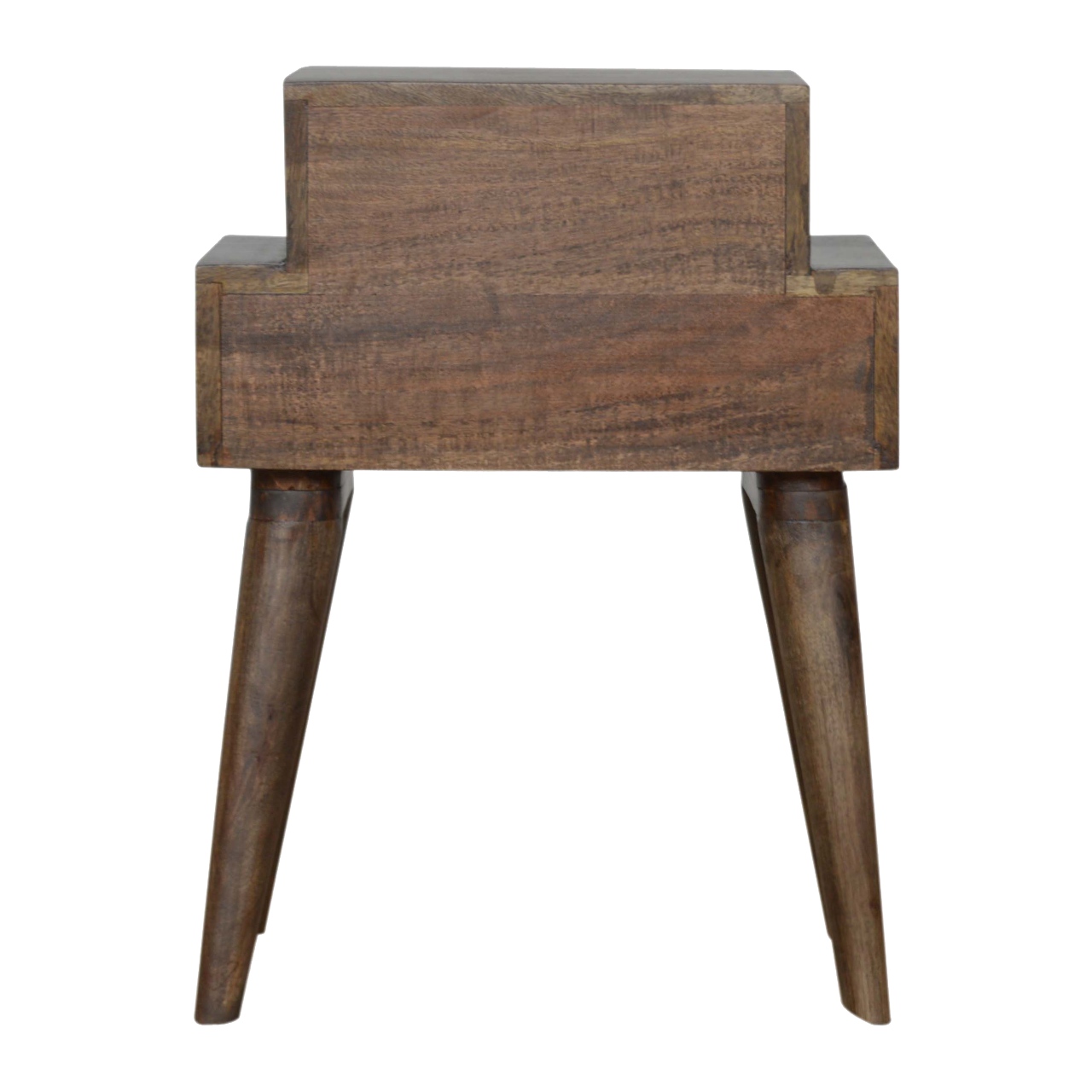 Walnut and White Painted Nightstand - Image 9