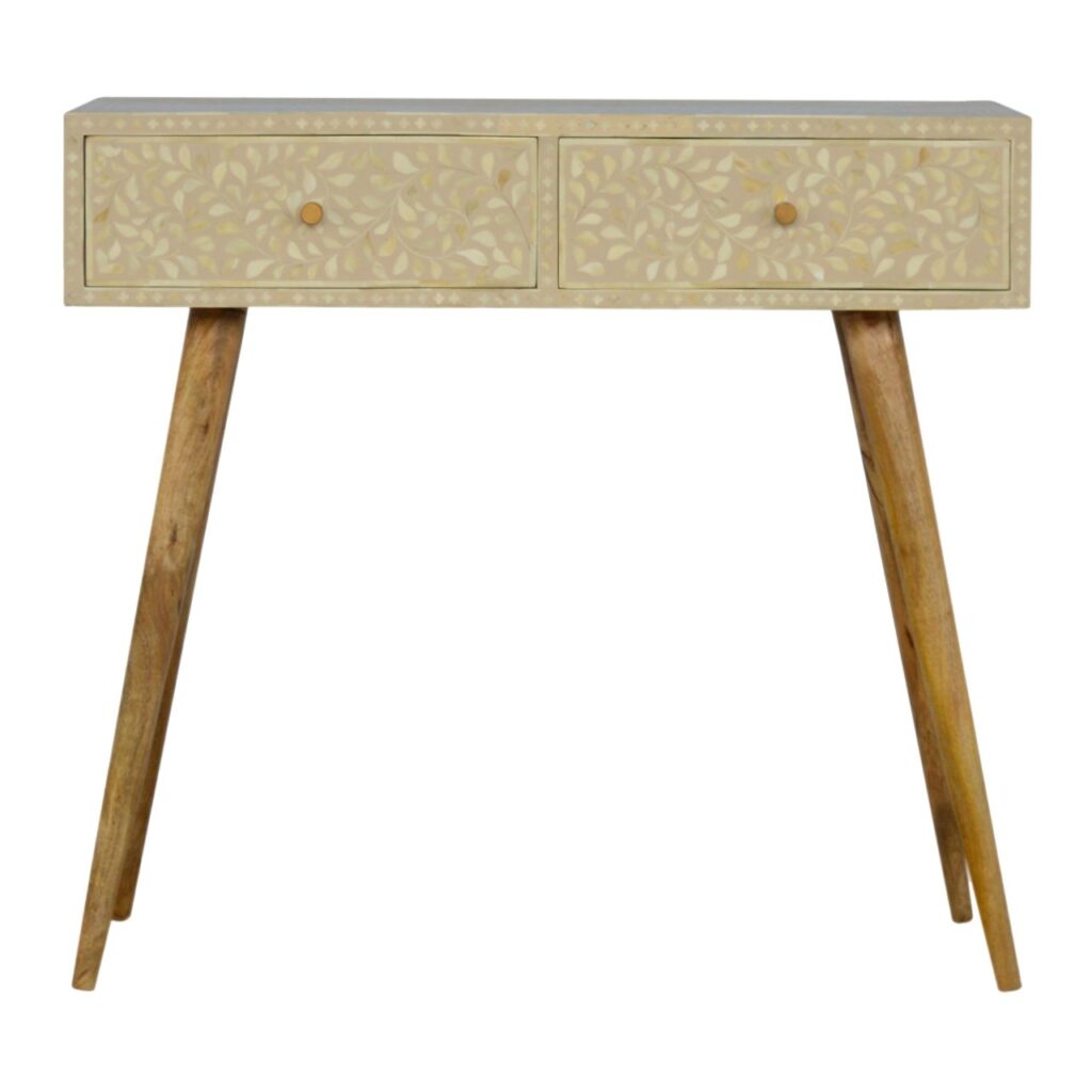 Canada Floral Bone Inlay Console Table Suppliers
