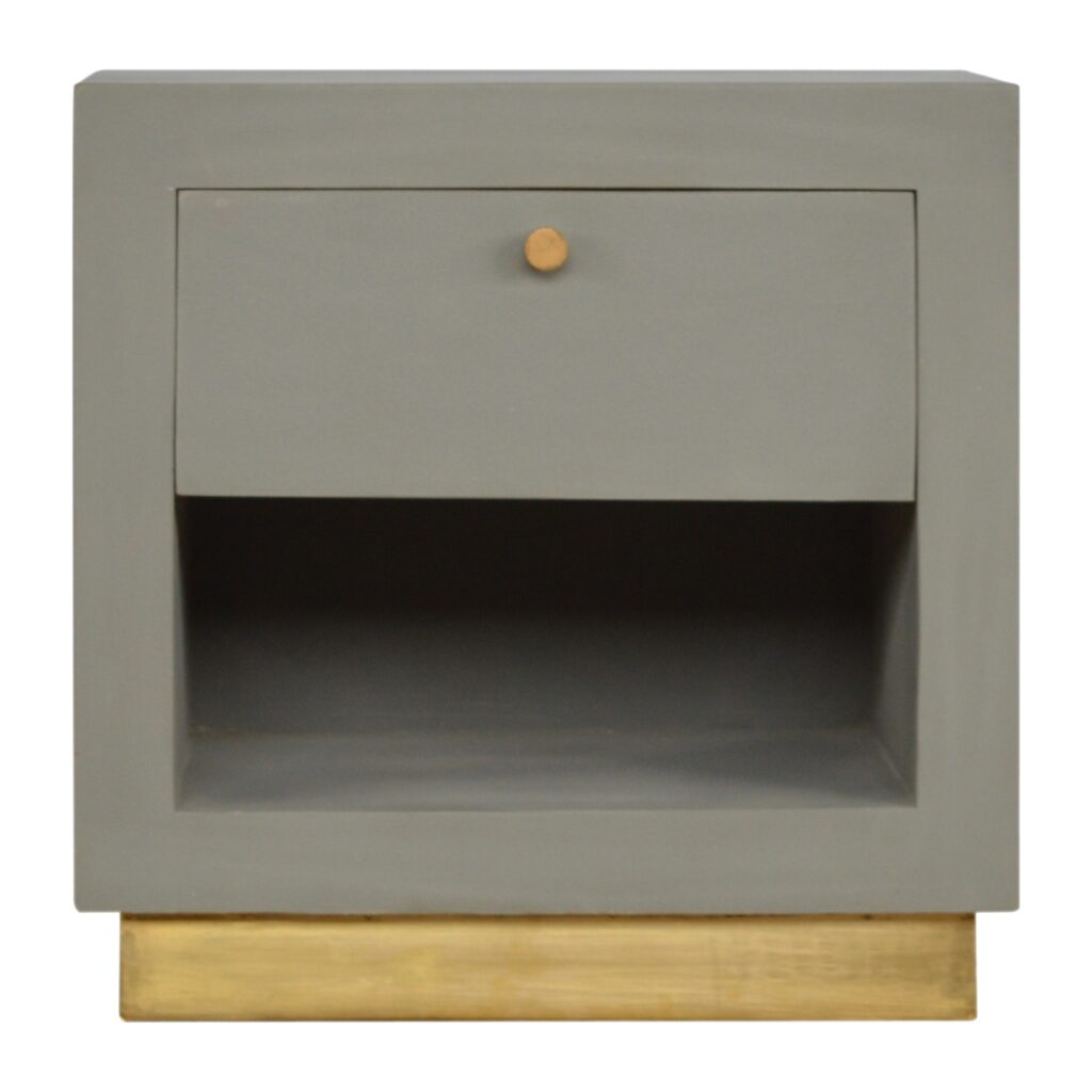 Canada Cement Nightstand with Open Slot Suppliers