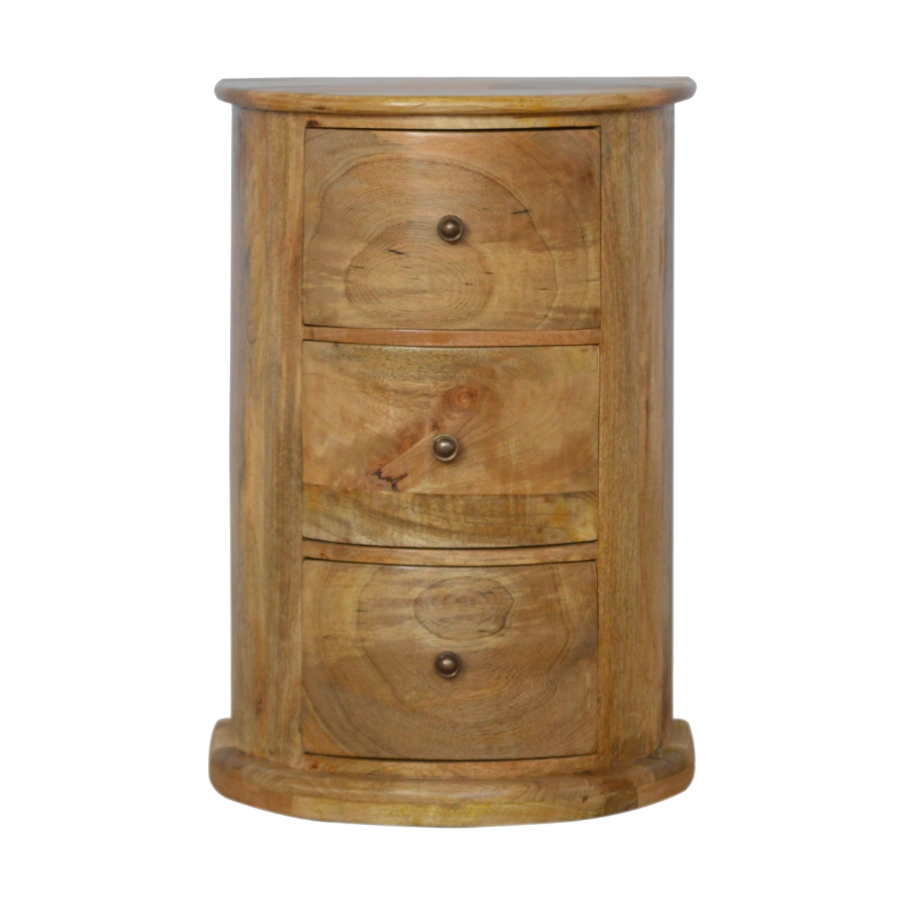 Canada 3 Drawer Serpentine Drum Chest Suppliers