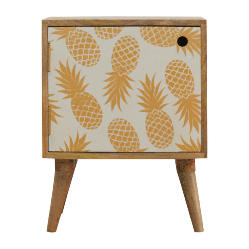 bulk IN670 - Pineapple Screen Printed Door Bedside for resale