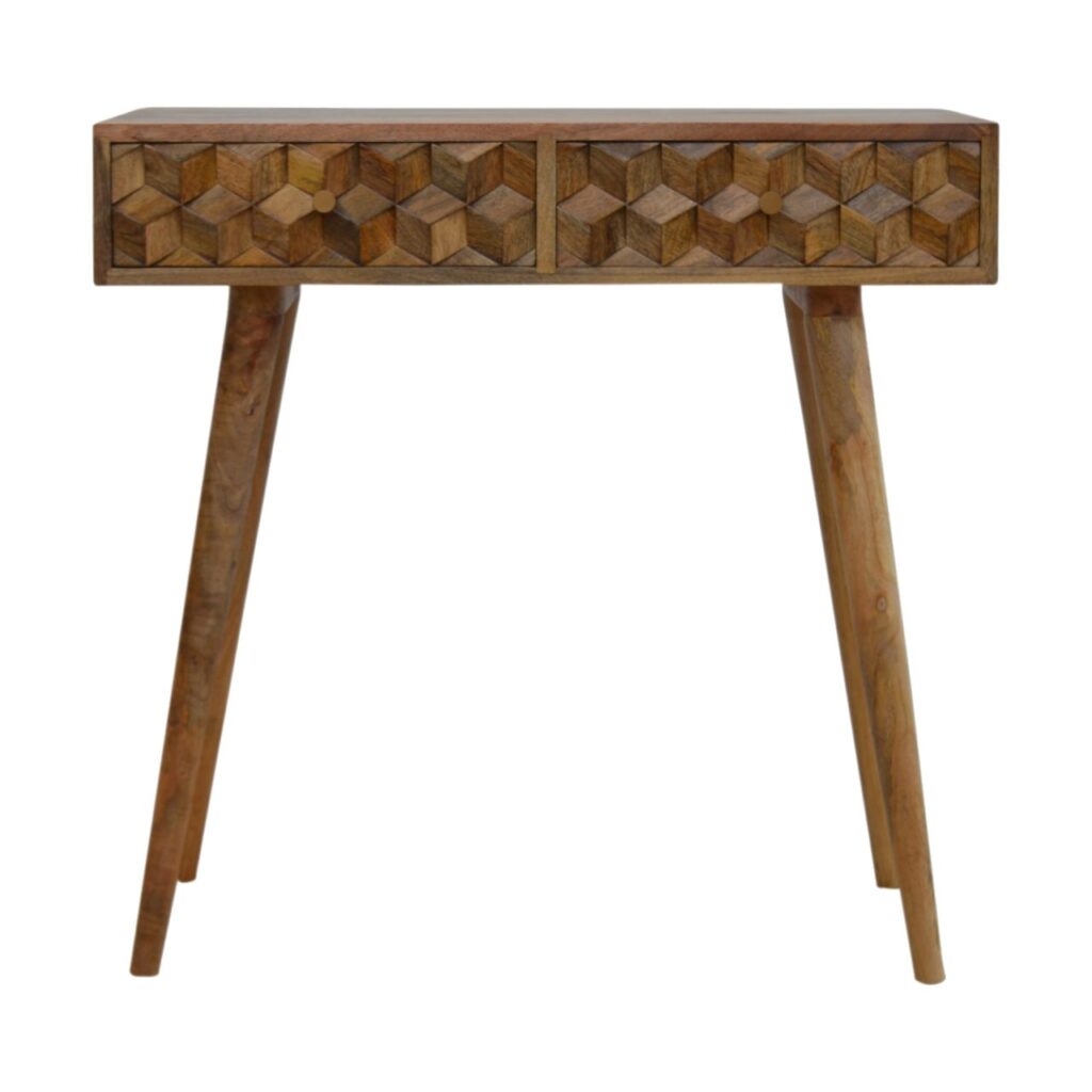 Canada Cube Carved Console Table Suppliers