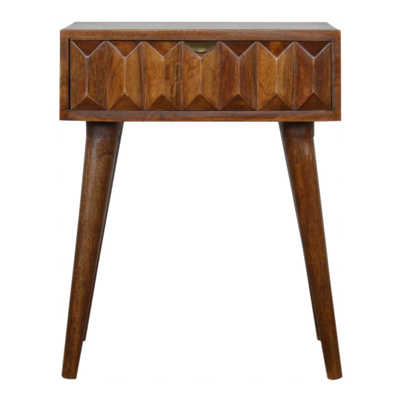 Canada Carved Chestnut Nightstand Suppliers