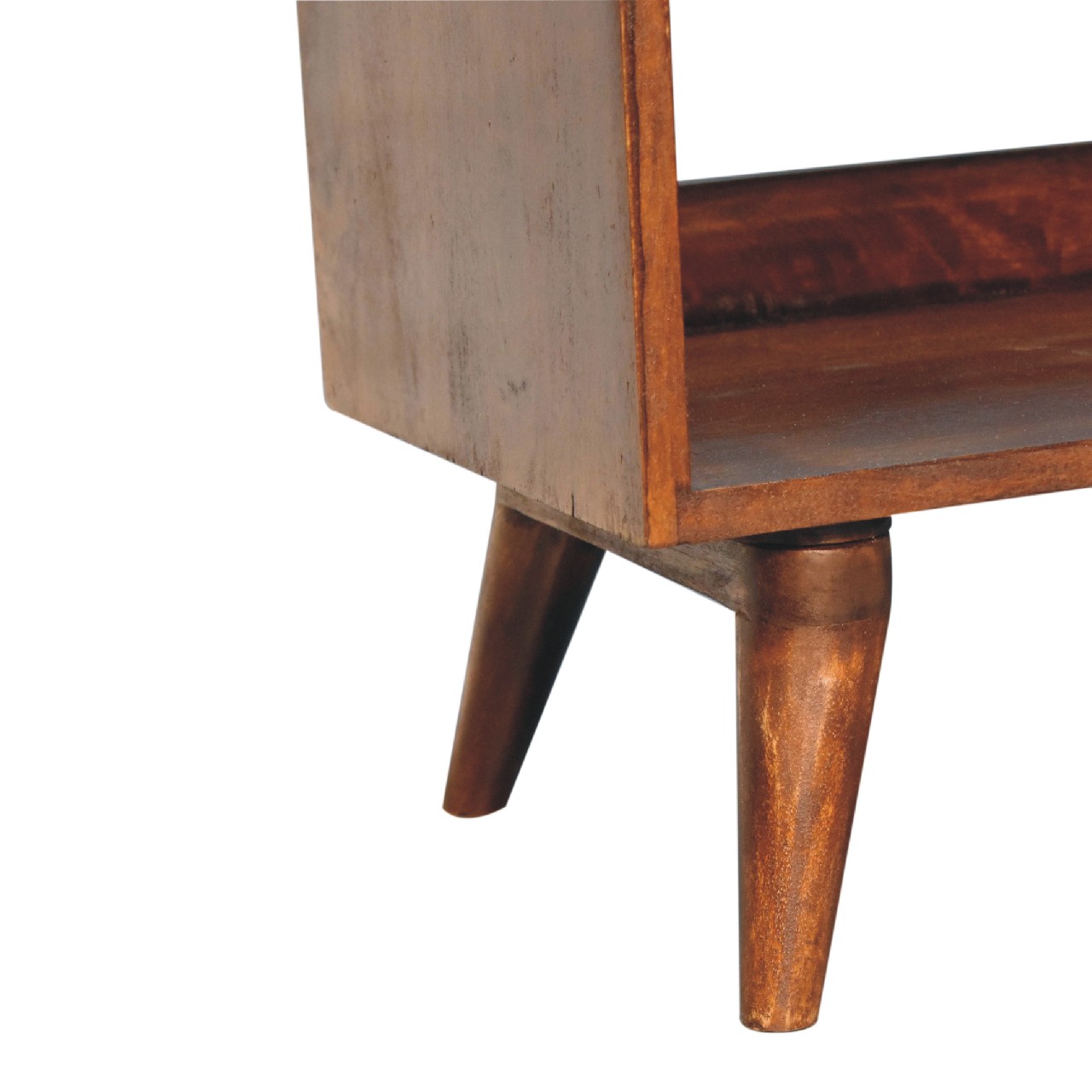 Chestnut Bench with Brown Leather Seatpad - Image 8