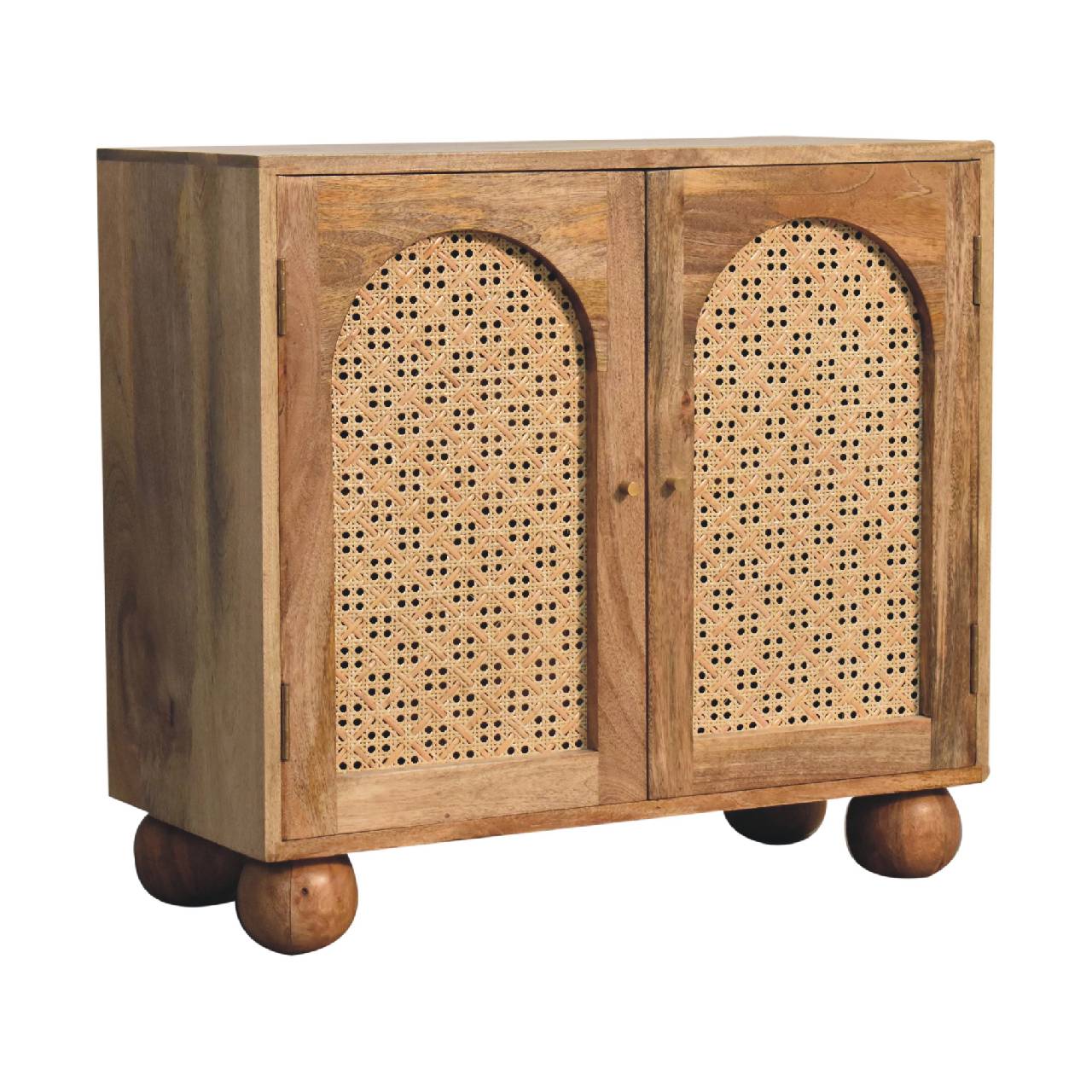 Rattan Ball Cabinet - Image 3