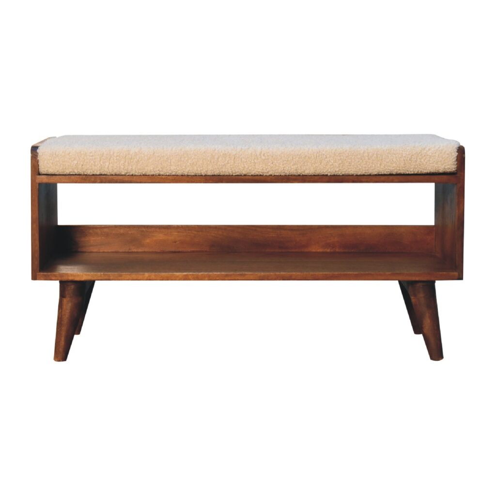 Canada Boucle Nordic Storage Bench Suppliers