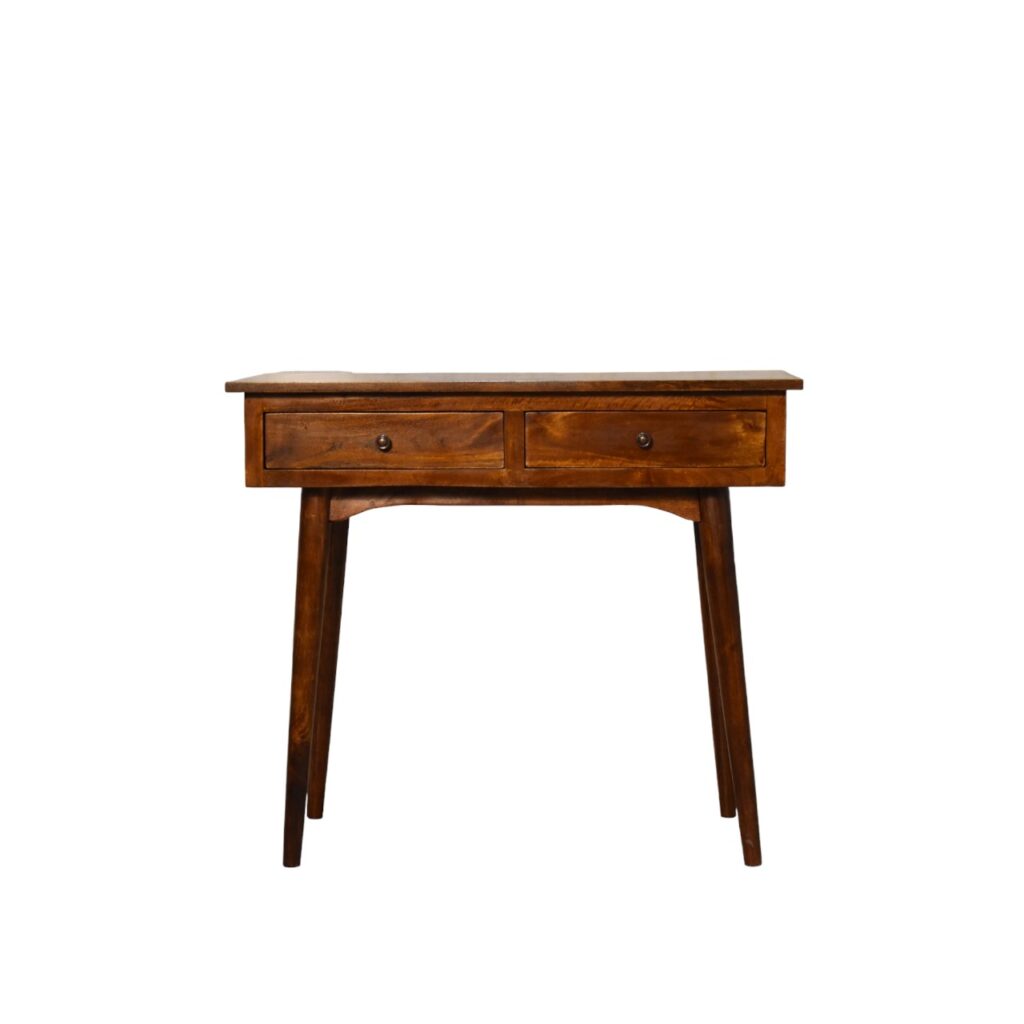 Canada Chestnut Hallway 2 Drawer Console Table Suppliers