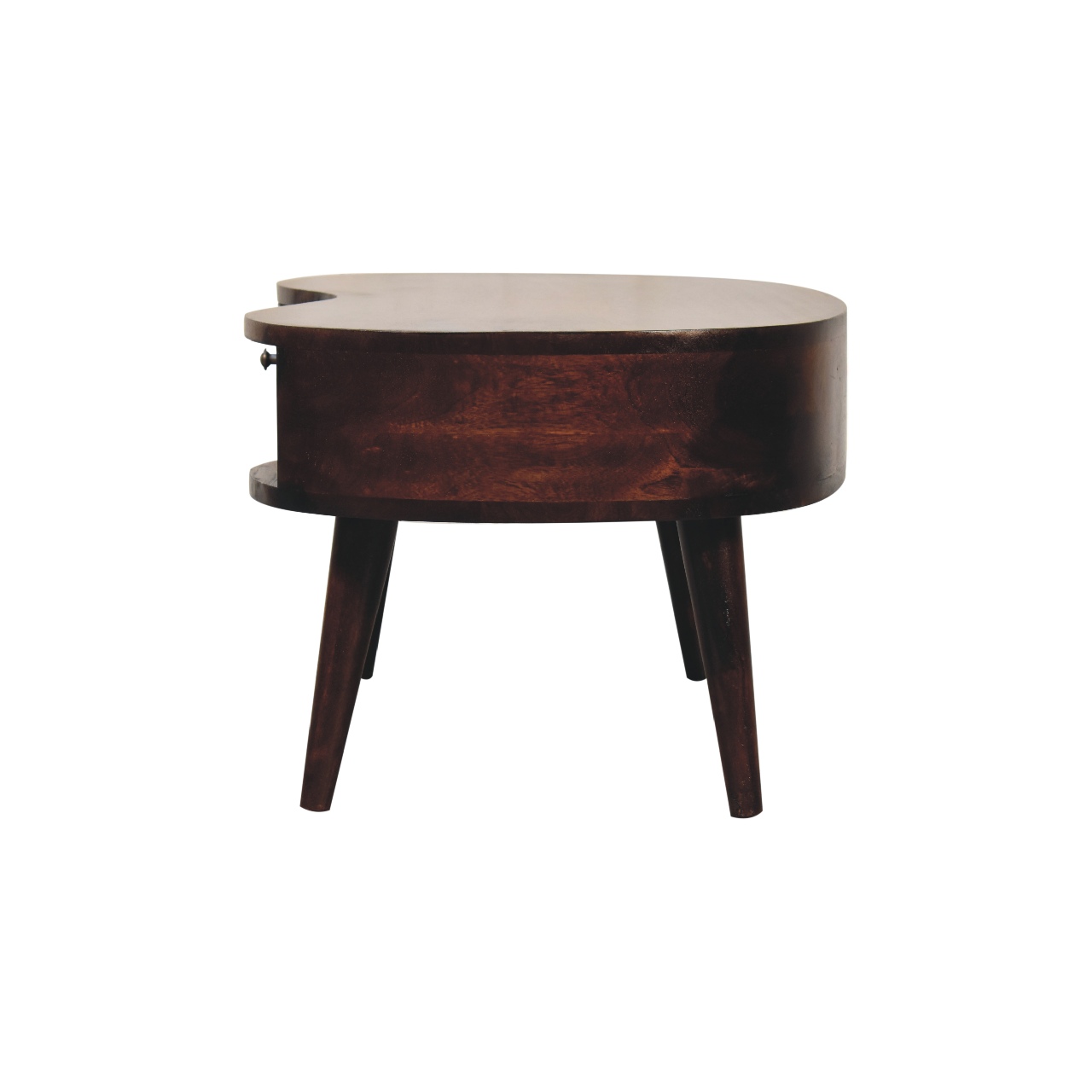 Light Walnut Wave Coffee Table - Image 9