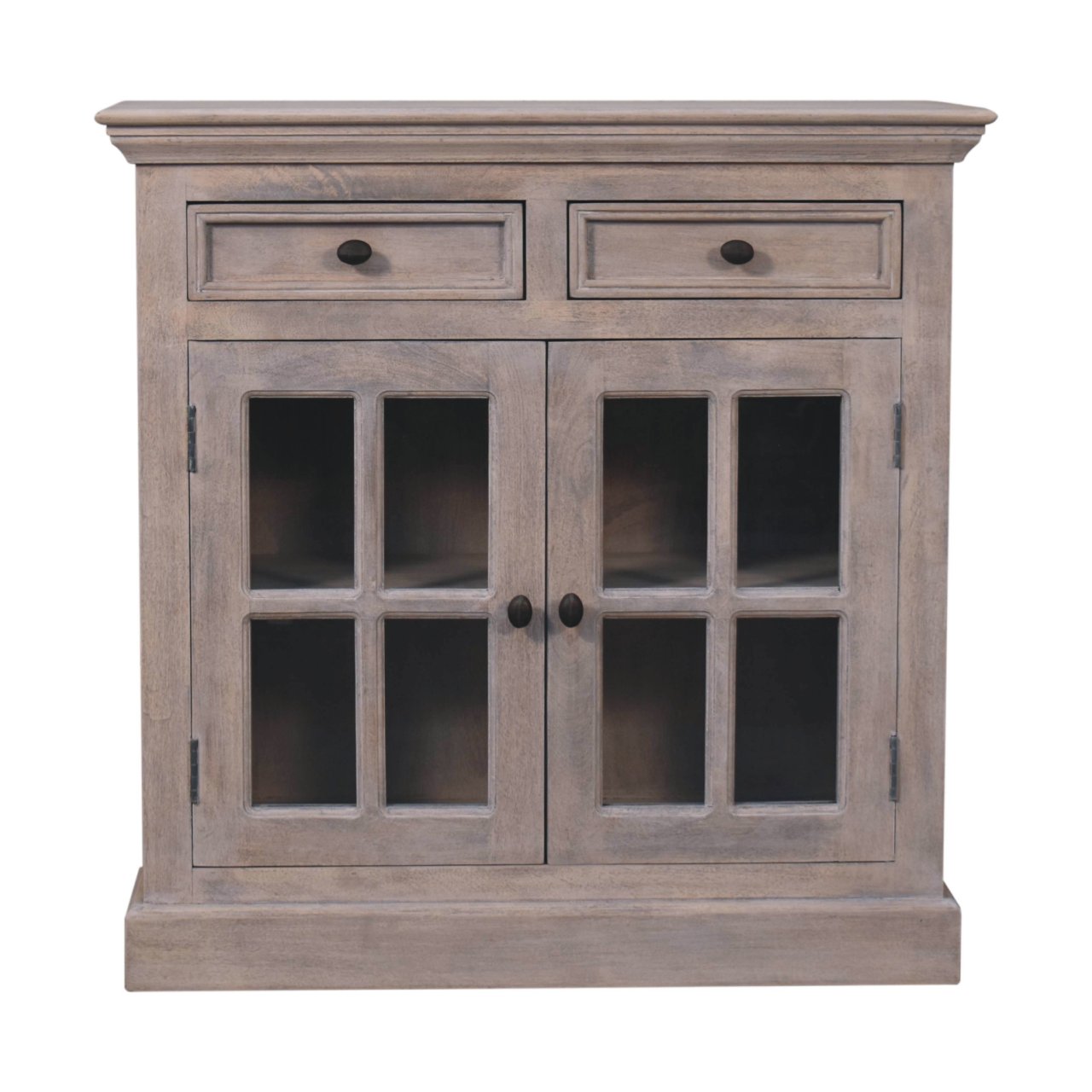 Canada Stone Finish Cabinet with Glazed Doors Suppliers