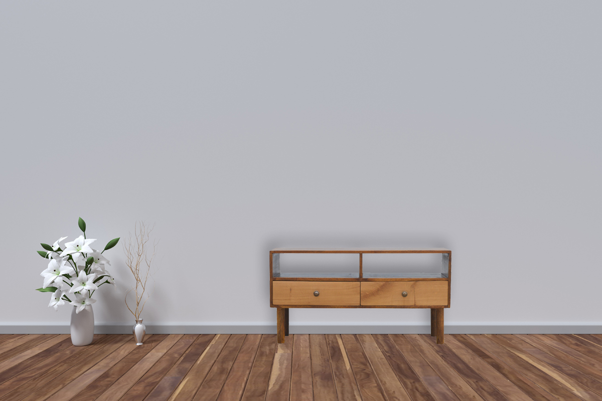 Canada Oak Front Media Unit Suppliers