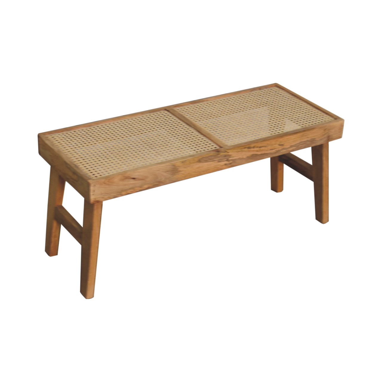 Open Rattan Bench - Image 6