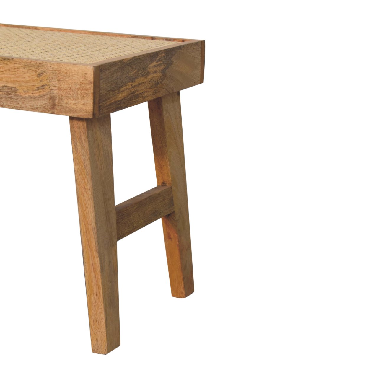 Open Rattan Bench - Image 8