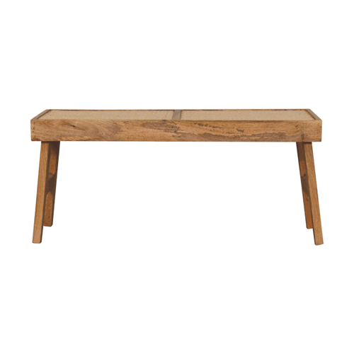 Open Rattan Bench - Image 11