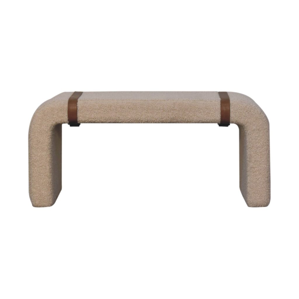 Canada Boucle Leather Strap Bench Suppliers