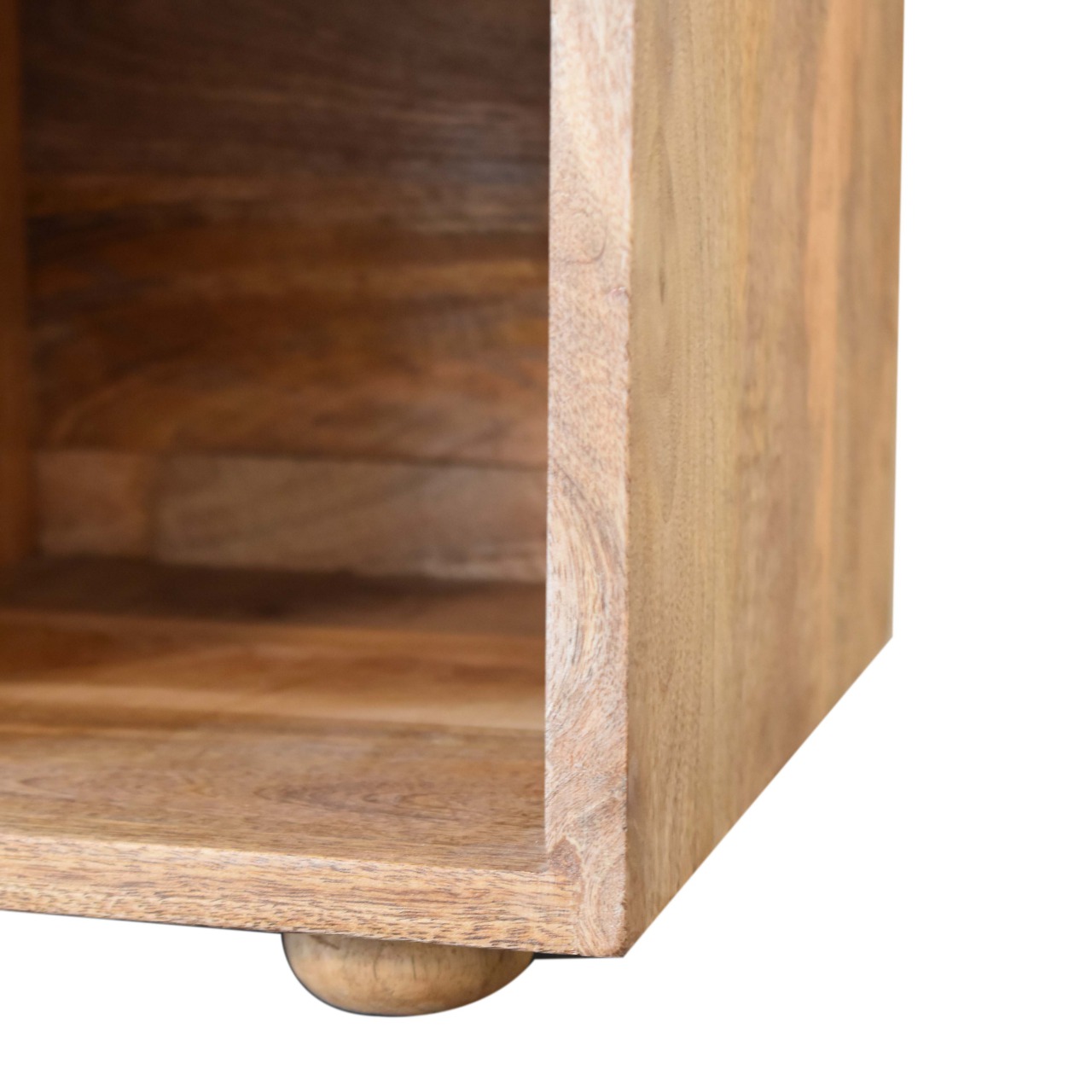 Mini Black Shoe Storage Footstool - Image 8