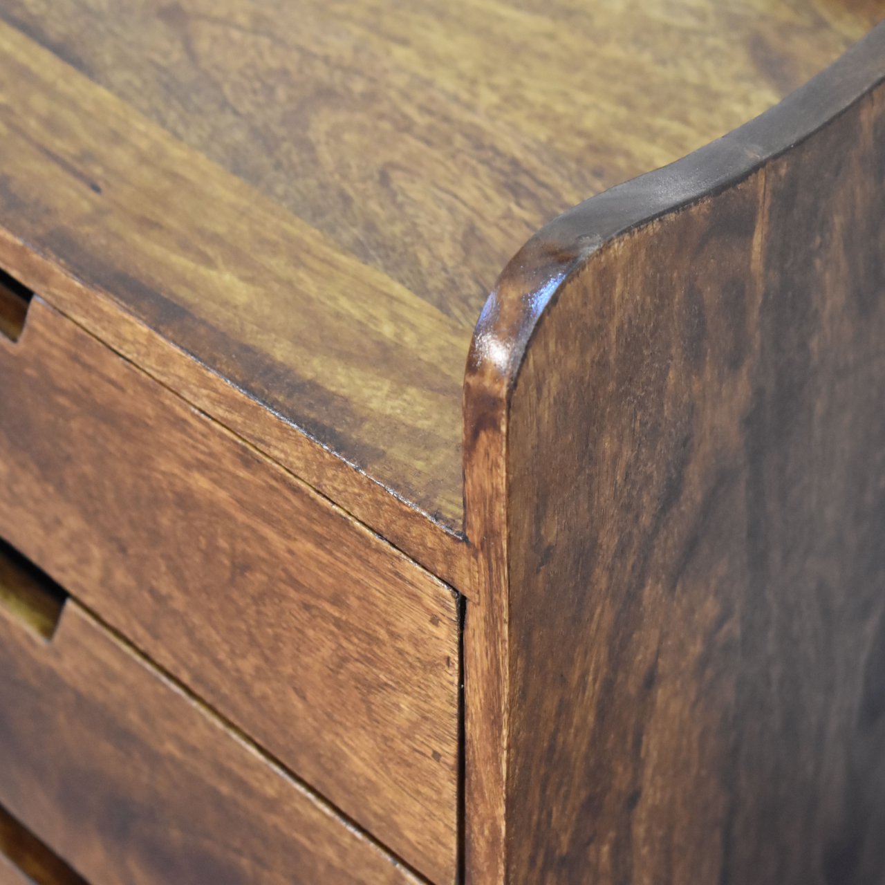 Chestnut Gallery Back Nightstand - Image 6